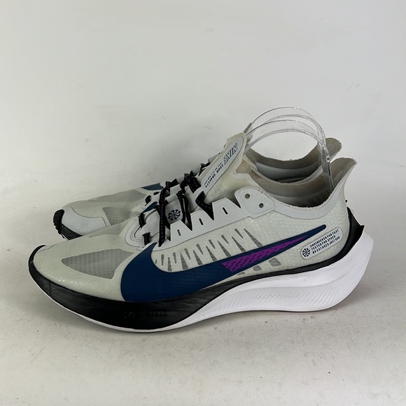 Nike white black blue zoom gravity athletic running shoes women’s size 11 - Picture 5 of 9